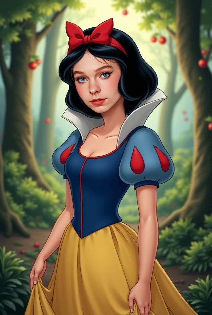 snow white disney character toddler size water color