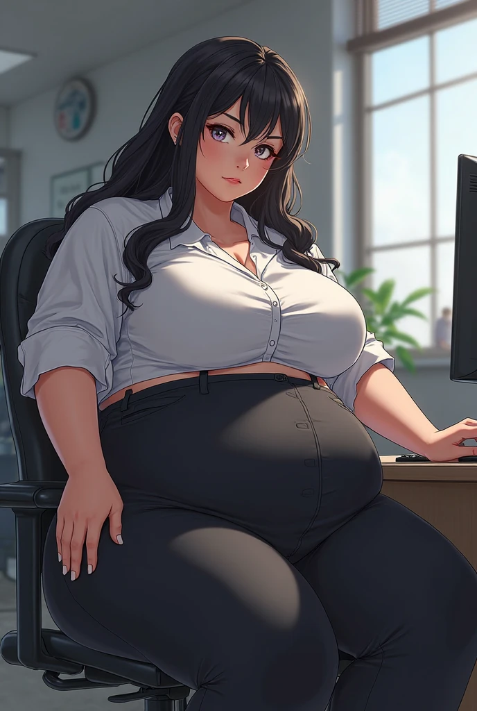 (Solo), 1girl, hair bun, glasses, , brown jacket, ribbon choker, white shirt, mini skirt, (over the knee socks), (long lace up boots), gigantic breasts, big ass, wide hips, milf body, beautiful eyes, perfect face, better eyes, better hands, better fingers, ,shiraki meiko, ((((best masterpiece)))), ((((ultra detailed)))), high quality, best quality, ((((32K)))), sharp focus, (high-resolution picture), Hand perfect, ,more_details:-1, more_details:0, more_details:0.5, more_details:1, more_details:1.5,meikodef/meikornd