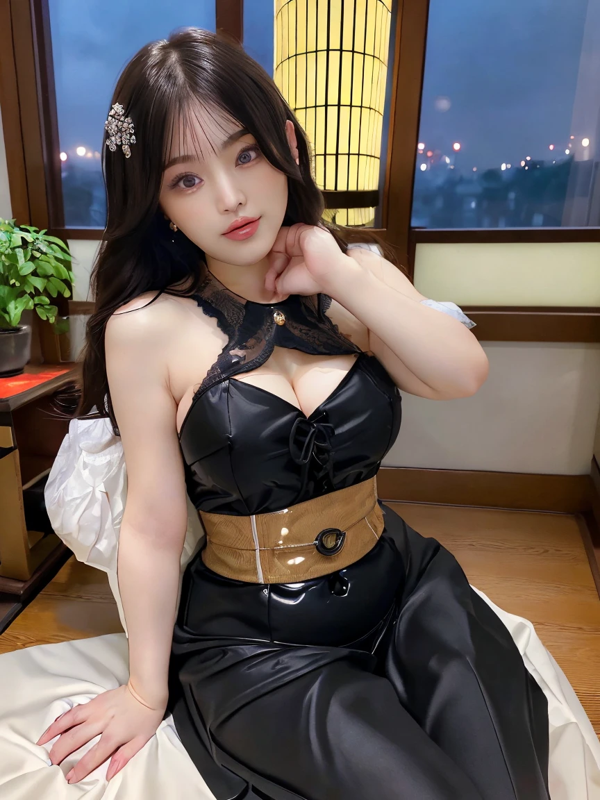 (((NFSW : 1.2))), (((pornography))), (realistic), (intricate details:1.2), (masterpiece、:1.3), (top quality:1.4), (Ultra A high resolution:1.2), Ultra A high resolution, 8K resolution, very detailed expression, dark, (high quality), complete anatomy, natural anatomy, full body photo, 1 woman and 1 man, the man is driving his car on driver's seat.:1.4), man is her master, women are slaves, korean, 25 years old, The passenger seat backrest is tilted backwards.., He laid her down in the passenger seat., (The man tied up her hands behind her with a rope. :1.8),(((orgasm : 1.7))), (((moaning, shout))), (Vibrating dildo inserted into her pussy:1.9), (She wore a sleeveless knit, mini skirt, High heels and shiny pantyhose.:1.8), ((Time is night:1.8)), (The man is driving while looking at her:1.6), She is receiving training as a slave from her master, She lies on her side tied to a man and licks his dick,