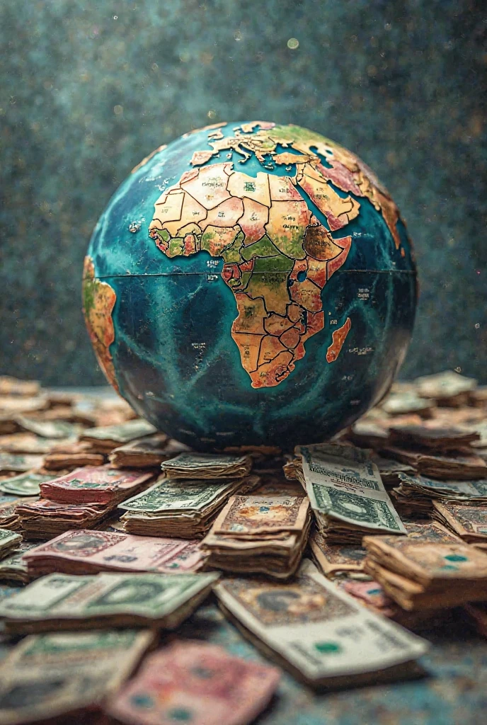 The scene should depict a pile of money shrinking with misery. Include elements that suggest prohibition.