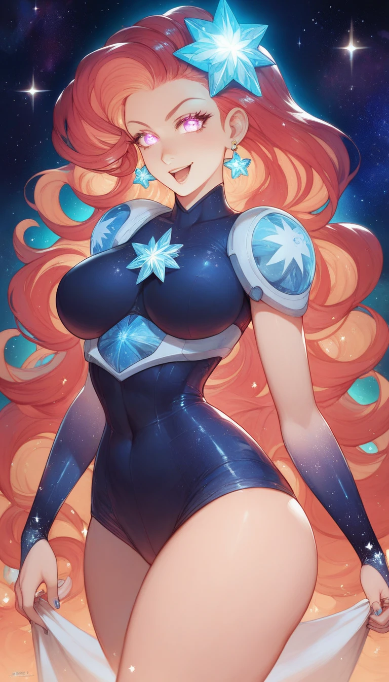 8K,high quality,animated,married,beautiful,bright,eye highlights,purple eyes,sexy,super big tits,oversized boobs,dark blue nipples,erotic,beautiful line drawing. Blue skin, blue and orange gradient fins, nude, nothing on, nothing on, nothing on, nude, black underwear,