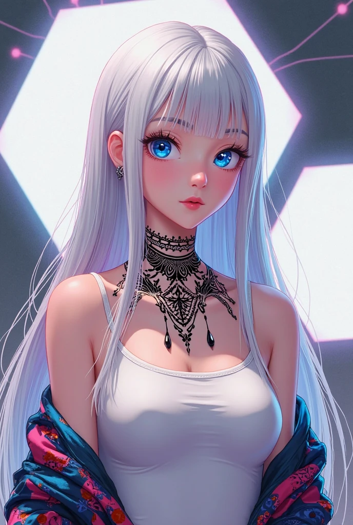 one woman、(((Beautiful gradient hair)))、((( big ribbon hair ornament)))、very cute、camisole dress、simple background、background is blurry、An ennui look、small breasts、perfect lighting、cinematic lighting、(smile:0.2), (highest quality:1.0), (超A high resolution:1.0) ,(realistic:1), (Super detailed:1.0), (8K RAW写真:1.1),