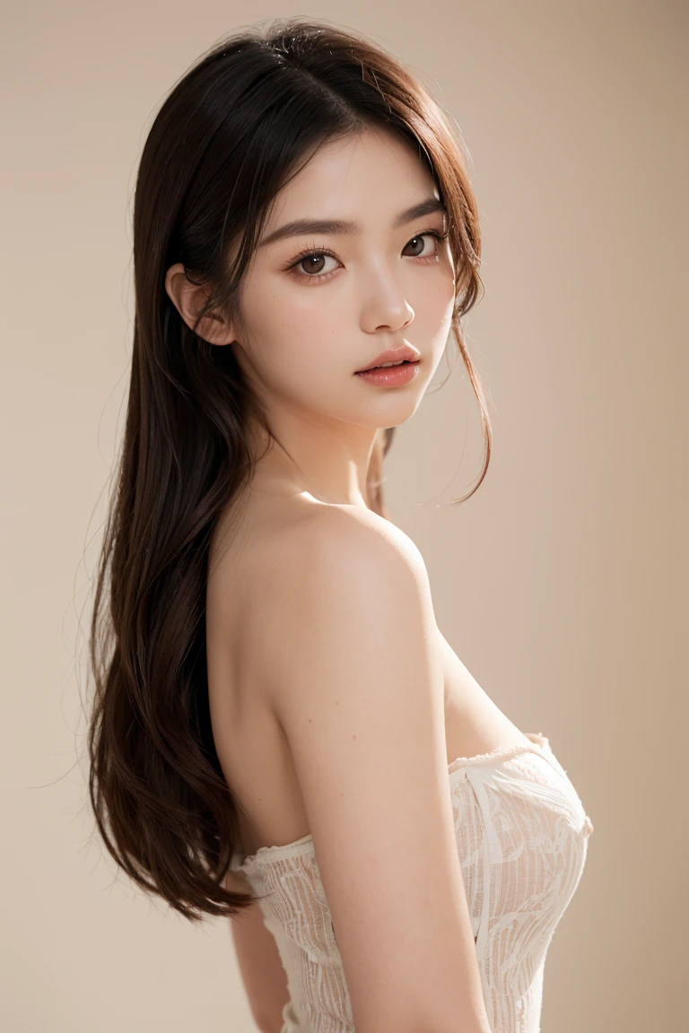 NSFW, Super High Quality, Masterpiece, Perfect Illustration, Extreme Details (Delicate Light and Shadow, Highly Dramatic Picture,)Zhong Hua, 1 Girl, Solo, Hanfu, Ancient_Chinese_architecture, Flower Field, Flowerig breast:1.3) (Realistic:1.4), Zen Entanglement, Mandala, Tangled, Official Art, Unity 8k wallpaper, super detailed, beautiful and beautiful, masterpiece, best quality, (Dynamic angle: 1.4), glowing skin, (Floating colorful flashes: 1) The most beautiful chaotic forms, elegant, brutalist design, bright colors, romantic depth of field exotic_dance, half_naked, detailed street background