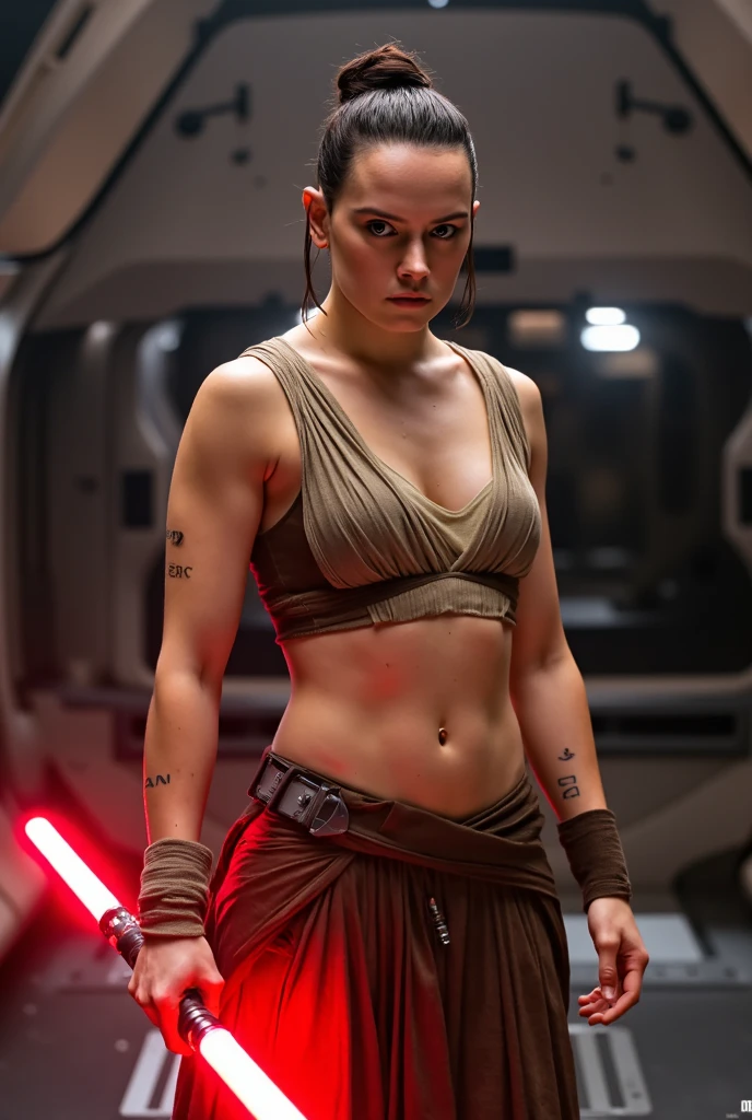 8k, ARTISTIC photography, best quality, masterpiece: 1.2), RAW photo, a (potrait:1.2) of a woman , Cyberpunk Character, wearing Balmain leather ( white clothes), Cargo pants (((Jenna Ortega))) (highly detailed skin:1.2), 8k uhd, dslr, soft lighting, high quality, film grain, Fujifilm XT3, staring at the camera in front, Purple, ((dynamic pose))) over-detailed face, beautiful body, slim body, perky breasts and beautiful abs , 8k uhd, SLR camera, soft lighting, high quality, film grain, Arri Alexa mini , Cinematic lighting, octane render, cinematic lighting, complex, 8k resolution concept art portrait, edgerunner, blade runner, Cyberpunk 2077, hyperrealistic, photo awesome, realistic, (((pure 8K))), (((perfect anatomy))), extremely high-quality graphics, Riddley Scott, Blade Runner, Denis Villeneuve, (((cinematic lighting))), ((clear details)), complex, highly detailed background, posing on aircraft carrier, midday sunlight