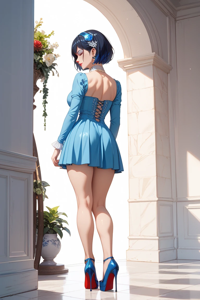 (((wall))),(((ancient city))),(((flowers))),(((solo)))