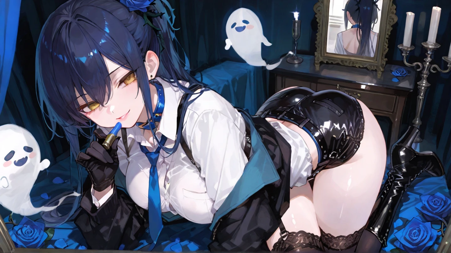 NSFW,(((1girl,1boy,sex,vaginal ))),kneeling ,Mushoku Tensei Style, Roxy Migurdia, bangs, Black Hat, Blue background, blue eyes, Blue Hair, Braiding, brown Cape,white lace panties, Hair between the eyes, Have, Long Hair, View your viewers,witch Have, cloud, Outdoor, break masterpiece ,8k unity wallpaper,anime key visual,highest quality, High resolution, unity 8k wallpaper, (shape:0.8),anime coloring,highly detailed face, detailed eyes,growing eyes,shiny skin,fine skin,white skin,dense skin,detailed hair,highly detailed legs,perfect lighting, Detailed CG, (perfect hands, perfect anatomy),High resolution,(Detailed wear ),slender limbs, delicate curves, dainty hands,figure:0.8,