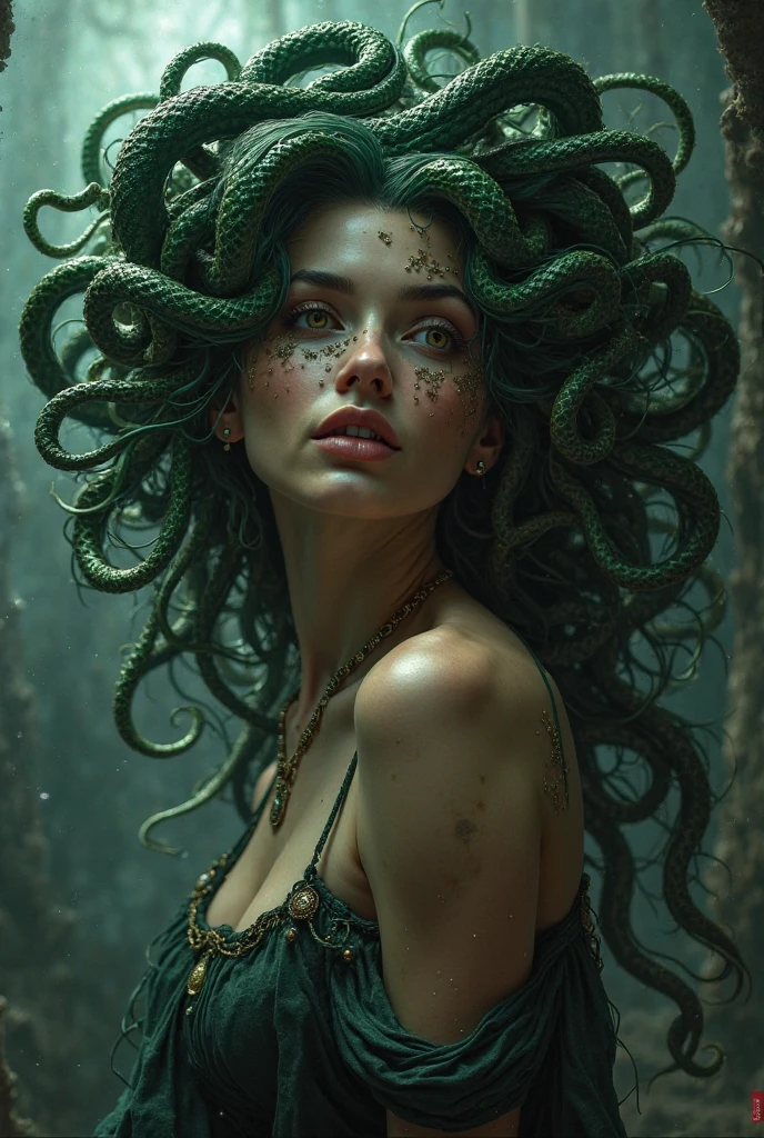 sexy medusa woman
