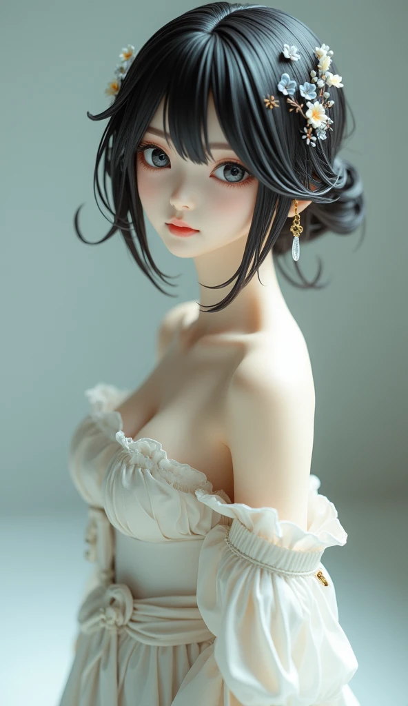 masterpiece、top quality、Japanese anime pretty girl figure、Comes with a stand