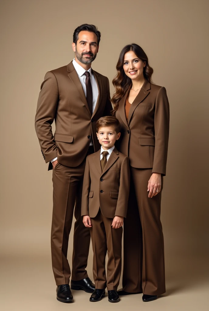 Pixar type poster of a girl with brown eyes, light brown hair wearing a dress with her partner, a tall chubby boy with a beige shirt and tube pants with brown eyes sitting on a piece of furniture in love holding hands 