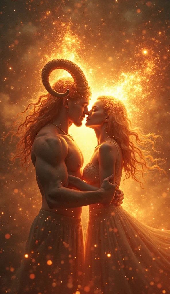 Scorpio and Capricorn in flames
