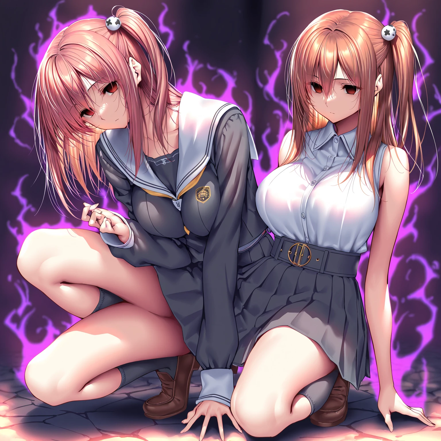 (masterpiece, Highest quality), (((Perfect Anatomy, Anatomically correct))), ((1 Girl)), Long hair, Braiding、Blunt bangs, Light brown hair, happiness, Green Eyes, hair ornaments, School_uniform, short_Dispel, just_feet, blue sky, window, Front view, Insights,The body is slim, Compresses on the chest, ((Beige cardigan,Green pleated skirt、Blue Neck Ribbon、White knee-high socks)),Pastel colored pantiesが見えている、((Pastel colored panties))、((Shiny panties))、((Normal location:1.4))、(((Straddle))),((feetを開いて座らされた…))、((orgasm:1.6)),((((M-shaped legs:1.1))),((Lift up your shirt:1.5)),((Showing off your bra)),(((Lace bra))),Award-winning bra designs、Random Color Bra、((((M-shaped legs:1.1)))、((orgasm:1.3)),((((M-shaped legs:1.1))),(((Sex with a man))),(Vagina Penis),Erotic atmosphere,Stupid,shortness of breath:1.6,((Pussy juice:1.3))