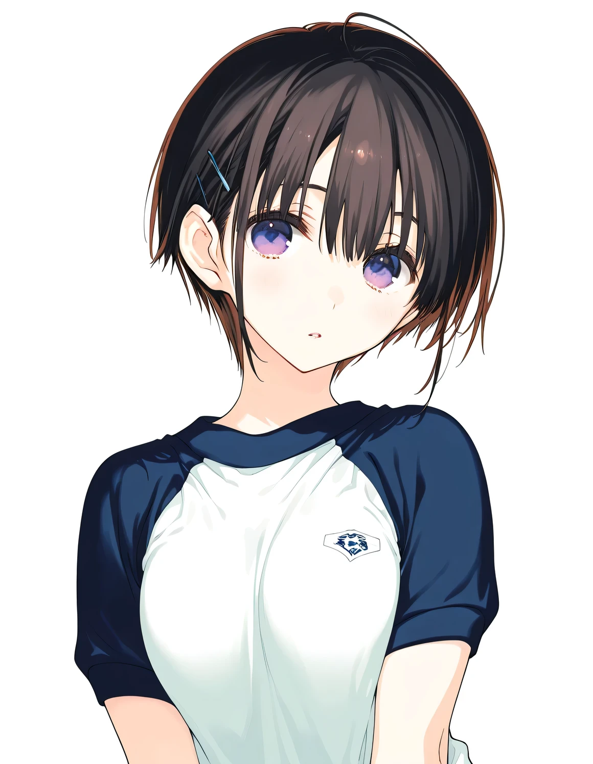1girl,little female, gym shirt, (artist:mitsumi_misato),artist:fujiyama,artist:amazuyu_tatsuki, official_art, best quality, masterpiece, very awa, absurdres, highres, ultra-detailed, super detailed skin,Realistic texture,very aesthetic,clear line illustration, analogous colors, limited palette, sexual lighting,