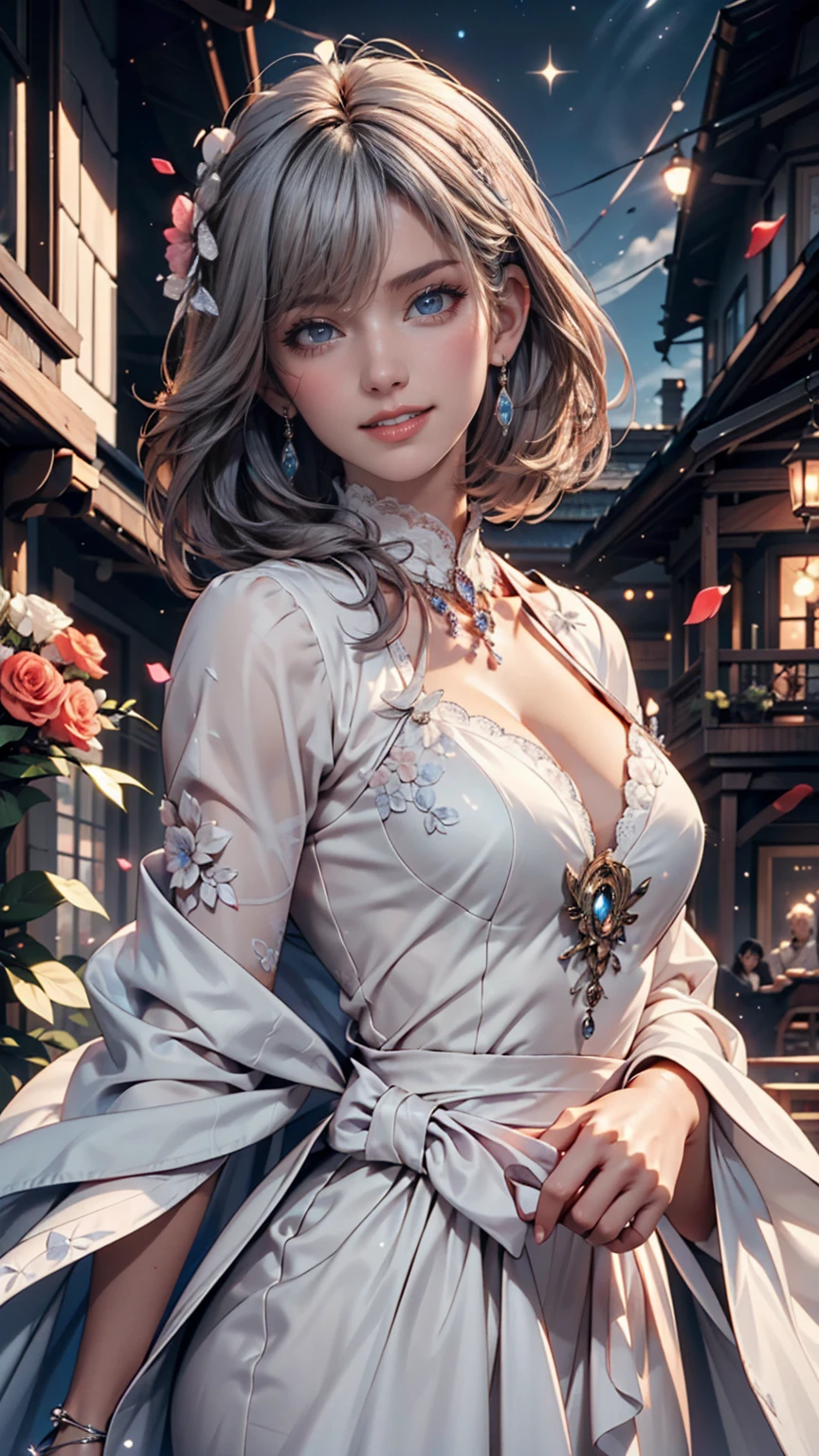 ((最high quality, 8K, masterpiece: 1.3, Ultra HD, high quality, 最high quality, High resolution, realism)) 、Marie Antoinette、Wear a Bourbon dynasty dress、Blonde、Upstyle your hair、Inside the Palace of Versailles in France、Enjoy tea time in a luxurious room