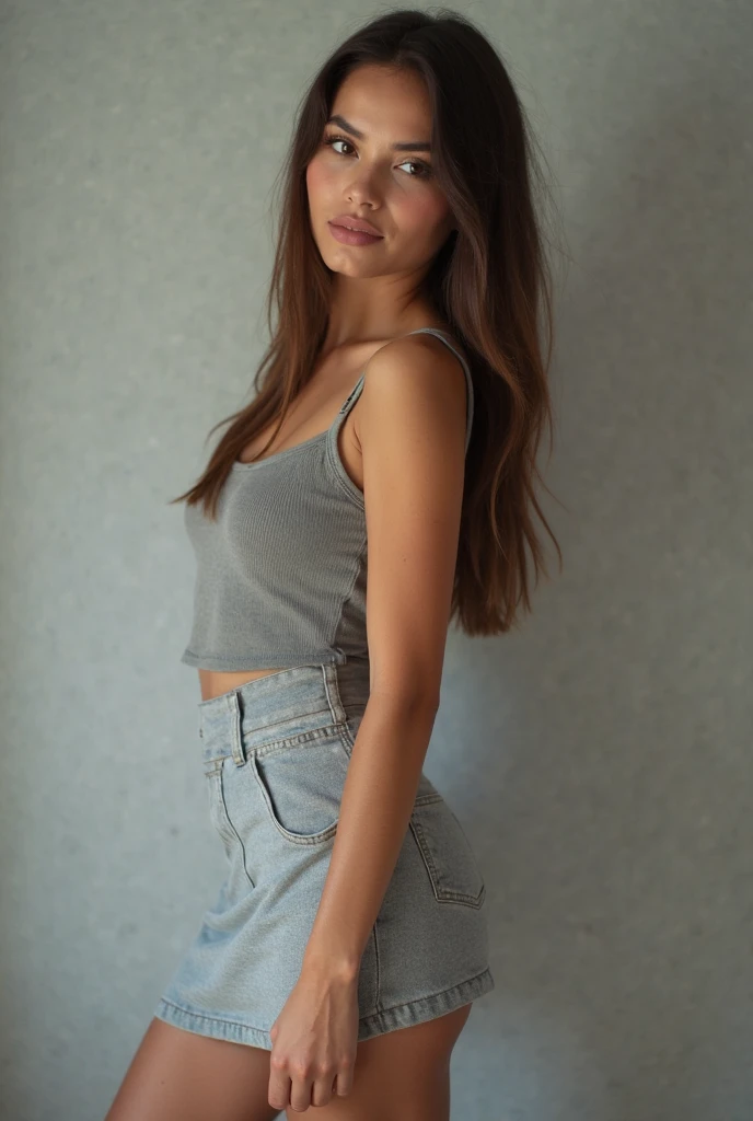 tall skinny swedish teenager brunette girl