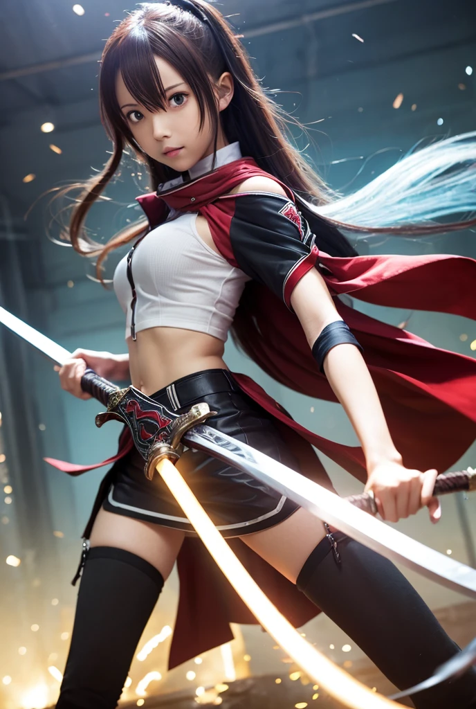 Fire and ice sword