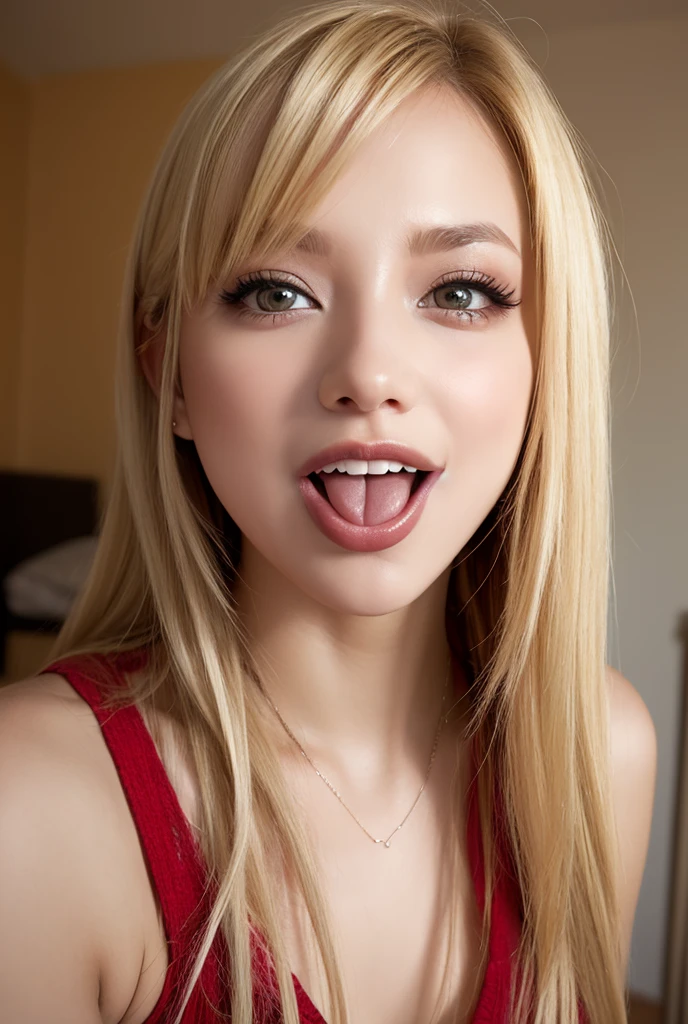 (Black-skinned blonde erotic gal:1.35),Random hair color、((Cum on my chest)),((Cum in mouth)),(Looking into the camera),(Glare:1.4),(Wicked Smile:1.35)、(Compensate),(mascara)、(eye shadow)、(False eyelashes),Medium Breasted,Random Accessories、(Straddle),(((take off your clothes))),mischief 、Cowboy Shot、necklace、(Close one eye、Wink)、Neon at night、Sitting、Blowjob、Chiron Pose, (deep throat:1.2), From above, Kneel, ((Drooling)), Lots of white sperm, Lots of drooling,Looking up,cum in mouth too much, drool drop down too much, blushed:2.8, crossed eyes, some kind of liquid on face,