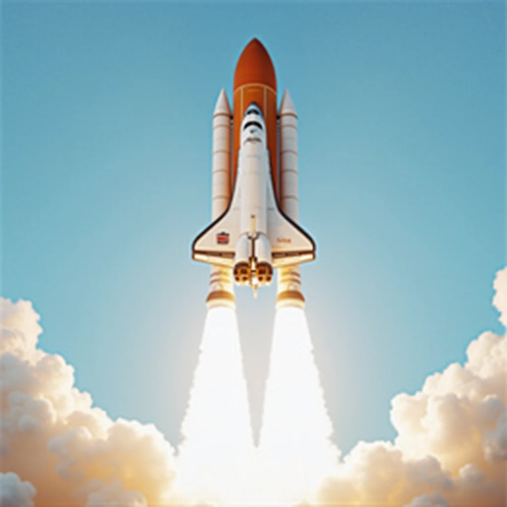 arafed space shuttle lifts off into the sky with smoke billowing from it, launching to space, rocket launching into the sky, launch test, rocket launch, space shuttle, launch of a rocket, rocket launching, spacex, spaceship landing, spacex starship rocket launch, space tourism, piloting a small space shuttle, space photography, nasa photography, nasa