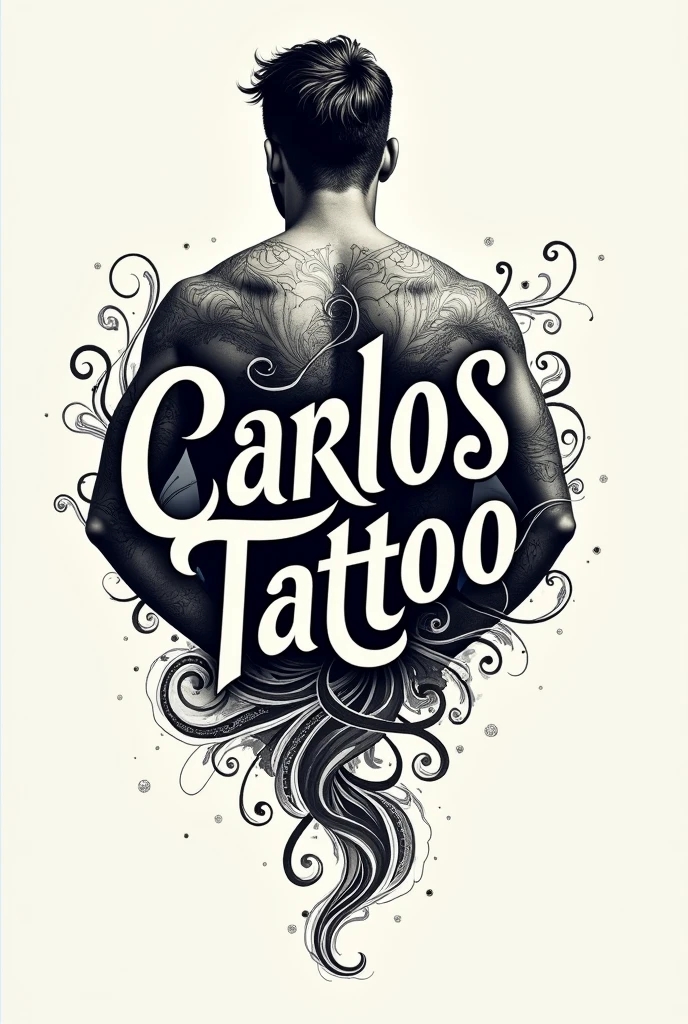 Several tattoos that say Marquez 