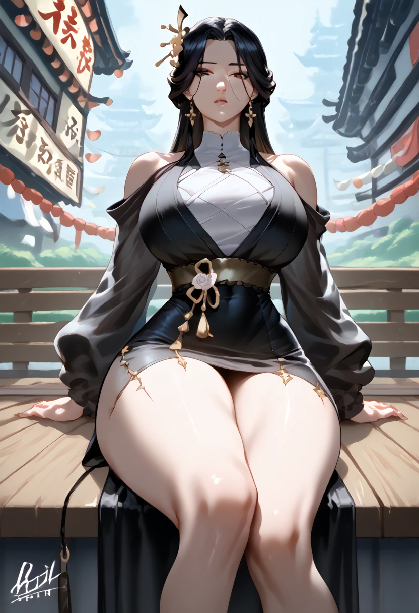 (masterpiece, highest quality, super detailed, best shadow), (detailed background), (beautiful and detailed face), high contrast, colorful, hyper detail, intricate details, Depth of bounds written, 1 girl, alone,whore whore slut, Requires expression, domineering, domineering, seductive, (perfect beautiful face), from below, sitting,kimono,kimono
