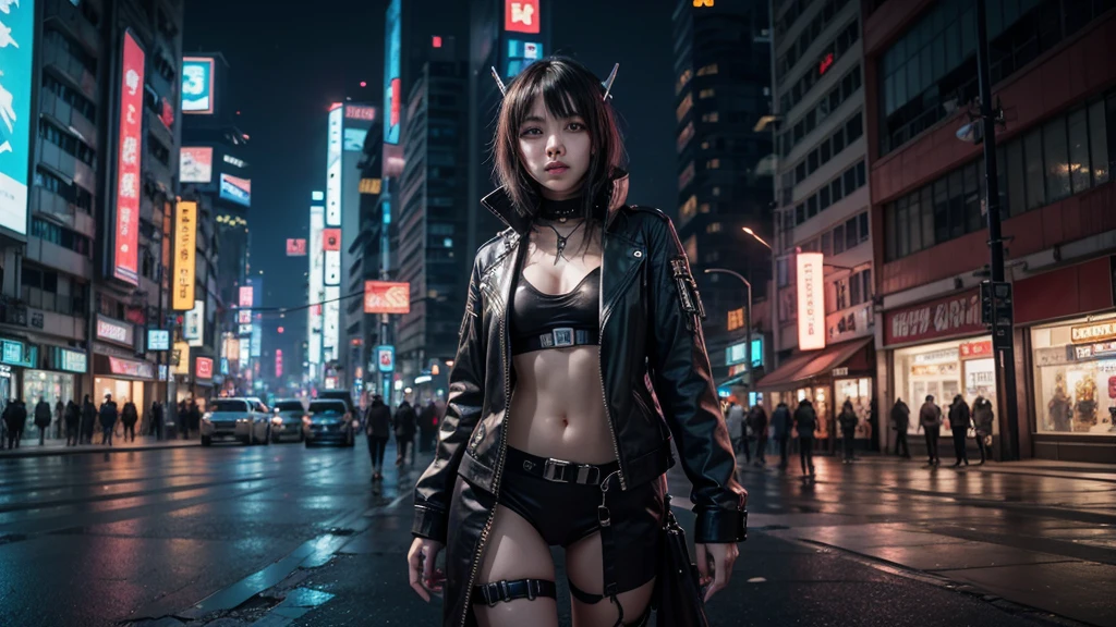 very beautiful anime cyberpunk