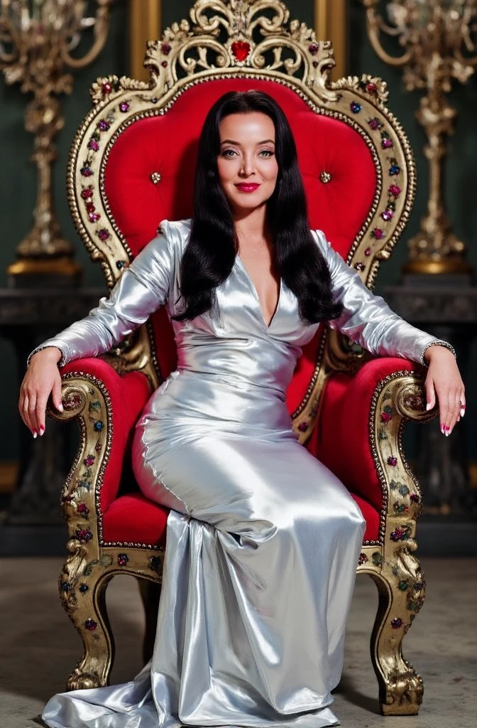 Imperial throne part, cyan throne