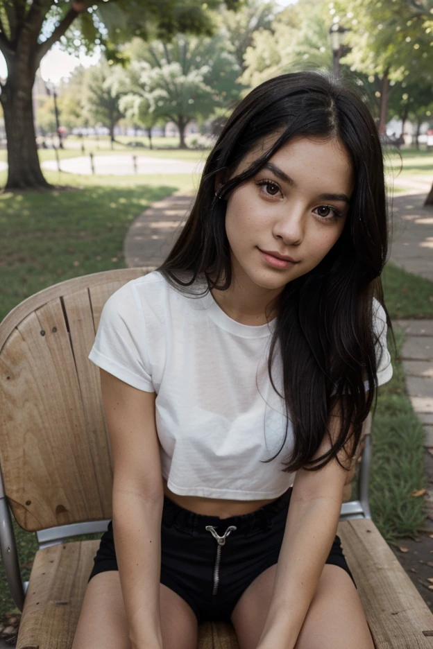 a close up of a woman sitting in a chair with a cell phone, movie still promotion, candid picture, actress, taken with canon eos 5 d mark iv, taken with sony alpha 9, taken with canon 8 0 d, centre image, jayison devadas, taken with canon 5d mk4, look at the details
