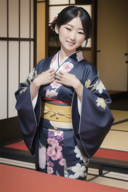 Middle Age、Japan  Woman、Kimono