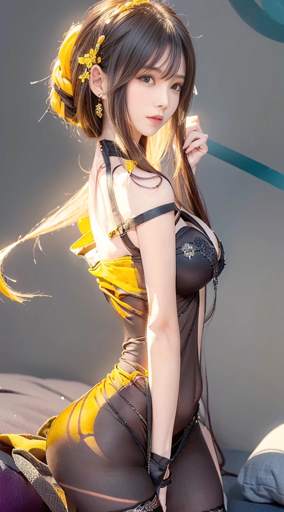 3，(((beautiful girl，Deep V bare chest，cleavage cutout，open cloths，Pure and sexly，See-through clothing，Tight clothing，zipper，Damaged clothes，from below，pointy breasts，The body is curvy，torpedo breast，Pointed chest，torpedo breasts)))，curvy ，High target_solve, clearly_image, Detailed background，best quality, high resolution, 8K quality， Perfect dynamic composition,  Charming pose，sexly，Shy，masterpiece, best quality, high resolution, 8k, HDR, raytracing, detailed shadows, beautiful girl, (hyperdetailed:1.15)，3