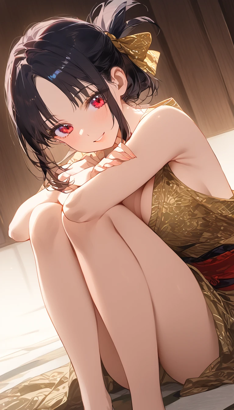 ((Biologically correct limb count))、((whole body including face))、4K、Masterpiece、((Focus on the face))、((Symmetrical, well-proportioned facial features))、Eyes with delicate depictions、(((One beautiful woman)))、Outstanding style、Slender Body、((Gothic Lolita、Orange Dress、(High heels)))、(smile)、(Close-up photo of the lower body)、Low - Angle、Look Up、Photo with white border、looking at the camera、Strike a pose for the camera