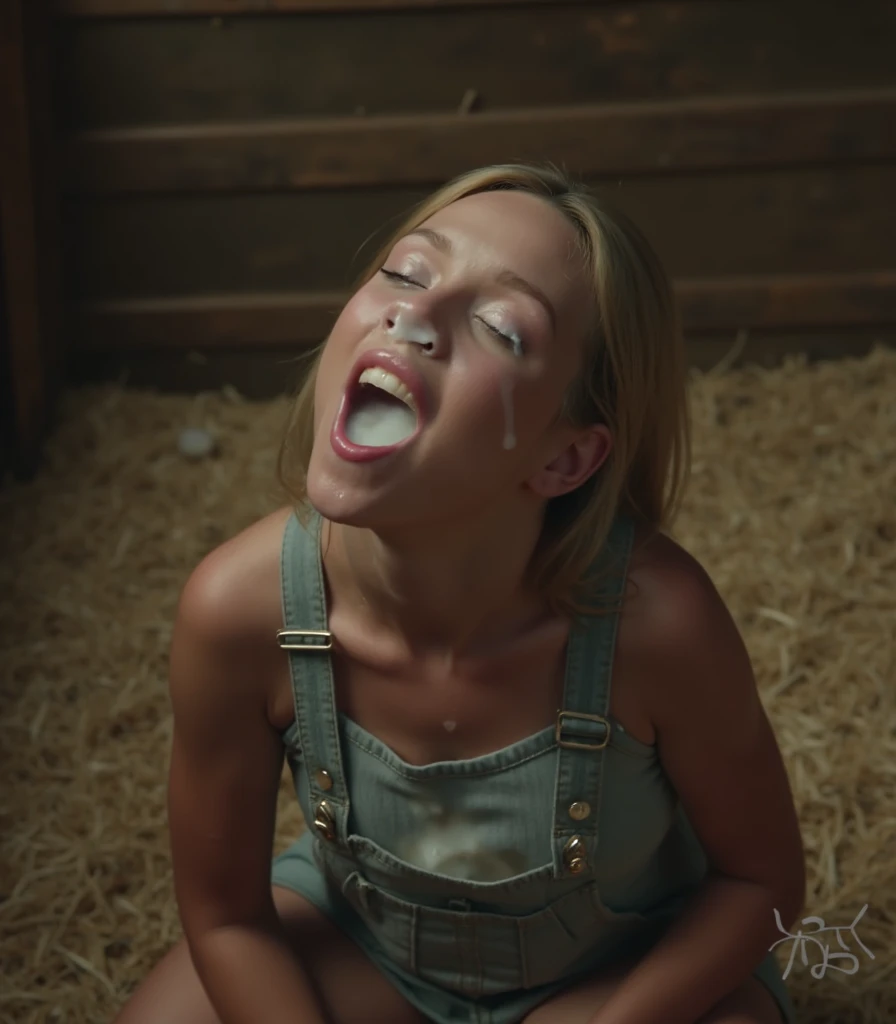 ((Madison Beer, blowjob:1.2)), (1 naked girl, 1 guy:1.4), hetero, (massive firm round breasts:1.5), (very skinny body:1.3), toned, abs, masterpiece, hetero, penis, oral, fellatio, irrumatio, ((deepthroat blowjob:1.4), (deepest fellatio), (lips around penis:1.3), (countryside background:1.6), (very sunny:1.5), (cumfacial55, cum on face, cum shot, cum, cum facial, facial, excessive cum, cum, cum on face, cum on hair, cumdrip:1.2), (blue eyes:1.3),