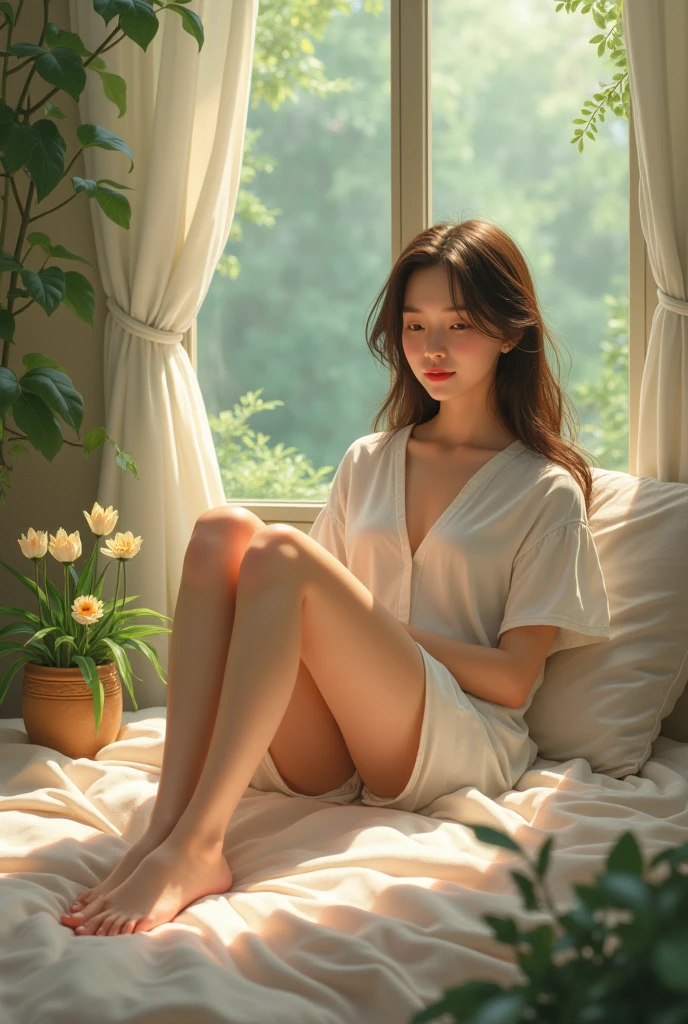 {{{{{3,318 trillion pixels high resolution, nsfw, Realistic scenery and lovely Japanese girl who is sitting and moaning madly as her nudity freshly learned sexual masturbation that traces her sexual zone repeatedly with her fingers in a Cylindrical floral aquarium herbarium, thicken the lips look pretty, Her luminous clitoris, Boobs are fluffy and bouncy, Tits that get rounder bigger her deep tight cleavage}}}}}, {{{{{Erotic-romantic composition in which she has her legs open and does her first masturbation as her budding sexual desire is amplified more and more with the emotional drift of youth, detail of The panting face and voice of a neat and cheerful girl loved by everyone, Her nipples and romantic deep panting depicted in detail, A detailed her repeatedly drastic Orgasms that make the uterus tremble}}}}},{{{{{the Cylindrical floral aquarium herbarium filled with female hormones cause the innocent girl to flush her face remains a girl only her body changes rapidly tits swelled up to form two beautiful mounds revealing a tight cleavage, A neat girl who sitting and opens her crotch traces her crotch with her fingertips and with a moan experiences her first climax and innocent freshly learned sexual petting that traces the sexual zone, It's too cute and innocent to see her go into her own world nipples out mouth open panting and freshly learned sexual masturbation as she climaxes over and over again, magical in a Cylindrical floral aquarium herbarium filled with female hormones, All the sexiness that's amplified inside her makes her gasp, her beautiful slender underbust, slender curvy cute waistline, an lewd fetish for lips and necks and waistlines, her clearer nip line from underbust to hips, gloomy straight long wig, thick vivid lips}}}}},{{Extremely detailed}}, {{{{{Heroine virgin girl with a pure and innocent aura has an overly sensitive, sexually unused body}}}}}