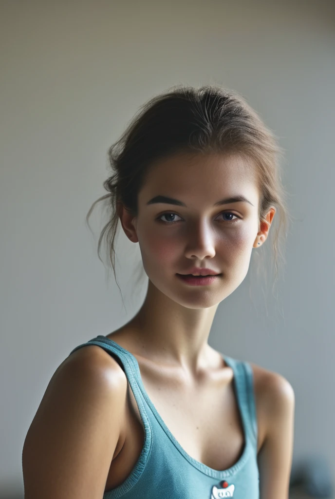 (Cinematic photo: 1.3) From (really: 1.3), (comfortable: 1.3) Beautiful 18 year old girl, (difficult messy bun of light brown hair), высокодеталFromированная текстура кожи, skinny shoulders, realistic texture кожи, looks straight into the camera, (looks at the viewer), pout, pastel, Shine, Dramatic, Dreamy, pastelный цветочный сад, Thin, skinny, gentle, Высокая деталFromация, difficult, digital painting, Fantasy theme,skinny , bare belly, Fantasy concept art , Fantasy Characters, Beautiful teenage girl, Perfect body, highly detailed full-length shot, Dreamy, pastel, watercolor, strange, gentle, highly detailed texture, realistic texture, digital painting, высокодеталFromированная фотография (art deco: 1.3), (ФотореалFromм: 1.3), (Классический реалFromм: 1.3), (Fujifilm Superia: 1.3), Natural, golden hour light