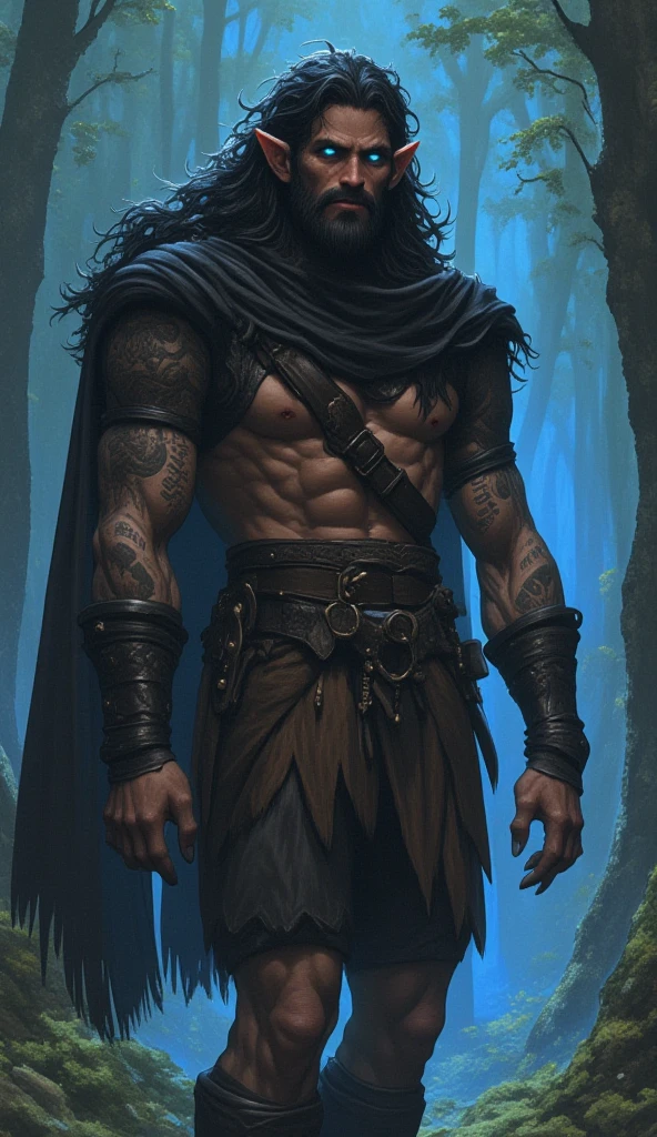 Ogre symbaroum. Axe on hand