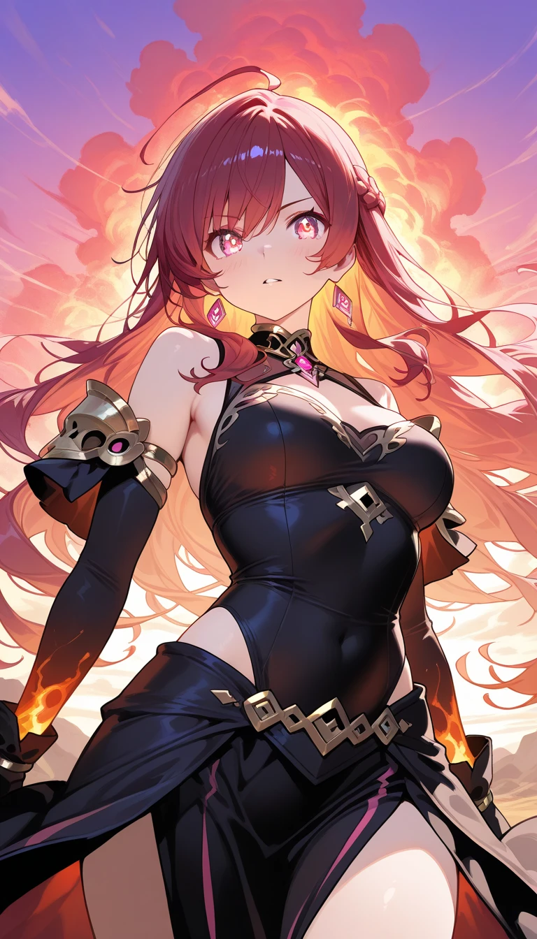 rhodonite stone goddess
