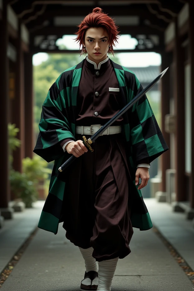 Anime character Zenitsu Agatsuma blonde hair with a sword, mist, earrings, handsome guy in Demon Slayer art, Demon Slayer Art Style, demon slayer rui fanart, badass anime 8k, Demon Slayer, Anime Key Art, 4k wallpapers manga, kimetsu no yaiba, anime wallaper, ultra transparent, ultra detailed, very extremely beautiful, epic anime art, 8K anime art wallpapers, local art