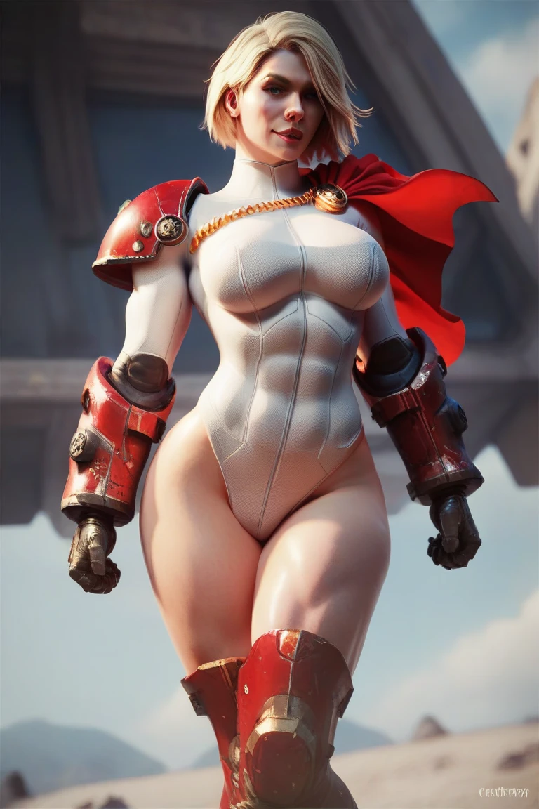 (1GIRL), (dark_hair), (Phoenix helmet:1.2), (BIG BUTTOCKS, CLEAVAGE, GIGANTIC FAKE BOOBS:1.5), (PHOENIX MECHA GUARD ARM, GLOVES:1.3), ((RED MECHA QIPAO DRESS, SILVER GUARD ARMOR LEGS, BLACK HIGH HEELS:1.5)), (NSFW MUSCULAR BODY, SEXY LONG LEGS, FULL BODY:1.3), (MUSCLE ABS:1.2), (LOOKING AT VIEWER:1.2), (WALKING DOWN HALLWAY OF FUTURISTIC SPACE STATION, BRIGHT LIGHTING:1), PHYSICALLY-BASED RENDERING, ULTRA HIGHT DEFINITION, 16K, 1080P.