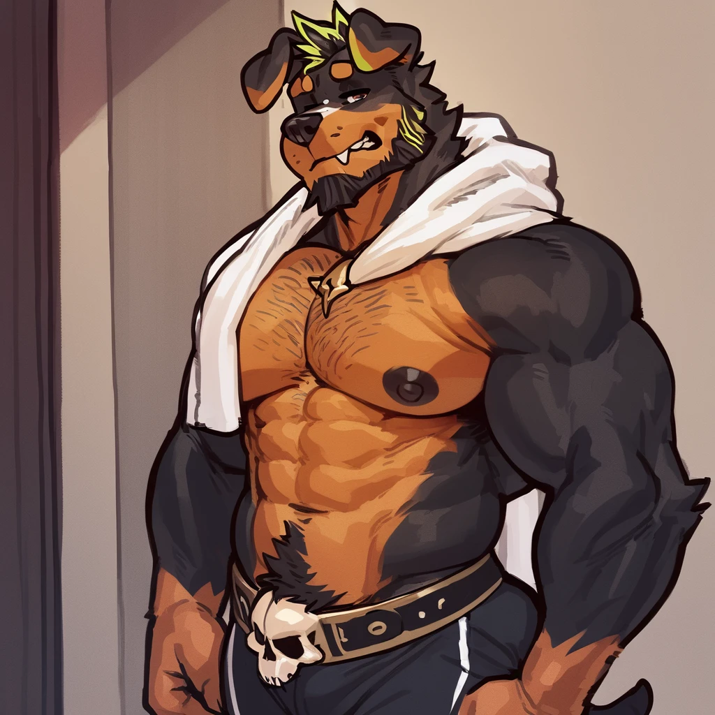 (by dangpa,edjit,bakemonoy,bna v5), hi-res, good graphics, great anatomy, anatomically correct, erection in underwear, briefs, tenting briefs, pent up, musk, musk clouds, Anubis