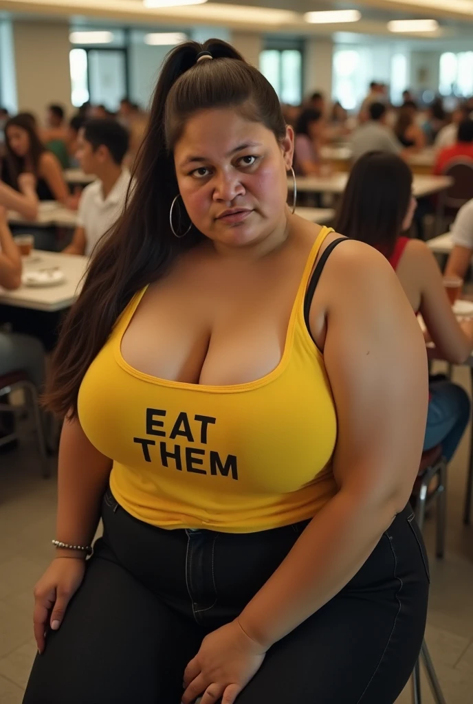 several people are posing for a picture in front of a crowd, profile pic, profile picture, very very low quality picture, having a great time, group photo, with the sun shining on it, hundreds of them, over-shoulder shot, pictured from the shoulders up, karla ortiz, center of picture, wearing an orange t shirt, discovered photo, Big tits, huge tits, no clothes, sexy, cute, minimal clothes, thick, bbw, chubby stomach, thick nipples, nipple piercings, large areola, hard nipples, piercing through shirt, nipples hard through shirt, busty, major cleavage, naked, ripping through top, spilling over sides, bra too tight, giant tits, extra wide hips, upper body zoom in, showing off huge tits, fat stomach, see through top, fat bbw, large areola showing, major cleavage, latina, down to stomach, wide hips, sexy, upper body zoom, thick arm, showing off tits, top half only, showing only upper, height difference, down to waist, tall and short girls, belly worship, worship, touching each other sexy, touch other sexy style, tall and short standing next to each other, two thicc girls different heights, no pants, touching , twerk together, height difference