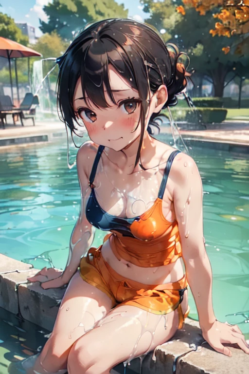 High resolution、A silver-haired girl drawn in the style of Japanese anime、A person sitting on a swim ring in an empty resort night pool々situation。She is wearing an attractive white bikini.、White swimsuit､The pool is beautifully lit、The surroundings are quiet and relaxing.､
(Masterpiece 1.5),super high quality, Very detailed,Perfect drawing,NFSW、beautiful woman、beautiful, Glowing Skin、A kind smile、beautiful black hair、Braiding、(((beautiful白の水着)))、(((yellow　White swimsuit))),3D、16K Illustrations、((Clear Face))、High resolution、Nice background、beautiful background、Spotlight、Vibrant colors、(((Detail View)))、Perfect beauty,beautiful指,beautiful手,Points First,nail,Place your arms behind your back,Wakame seaweed、Wakame seaweed、Wakame seaweed、Wakame seaweed、Wakame seaweed、Wakame seaweed、Wakame seaweed、