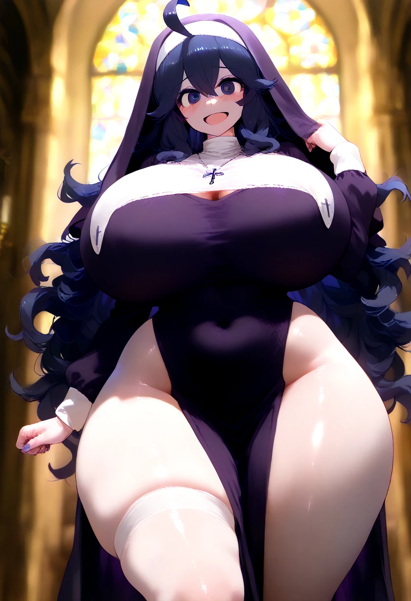 1 mature girl, beautiful face, perfect face, purple eyes, cheeks flushed, very long hair, silver hair, sexy body, huge breasts, large nipple, huge tit, Wide thighs, open dress, Less-than-six-month pregnancy