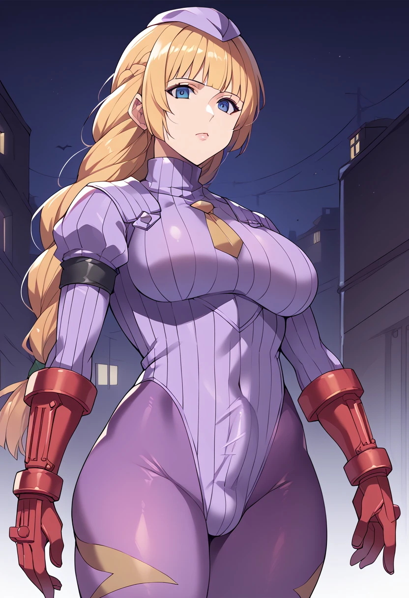 1 girl,NSFW,cammy white, (STREET FIGHTER), clavicle, absurd, brainwashing,Combatant, empty eyes,((purple glowing eyes 1.5)), No expression, emotions are removed,((black shadaloo suit)),look away , whole body shape, ((stand up, salute)),(highest quality、4k、8K、High resolution、must have:1.2)、Super detailed、(reality、that's reality的な、reality的な:1.37)、ticker、hyper hd、studio lighting、ultra definition paint、sharp focus、Physically based rendering、extreme details、Professional specifications、vibrancy and color、blurry、sports portrait、landscape、horror style、anime big breasts、SF、photograph、concept artist、five fingers, perfect body, {{{masterpiece}}}, {{{highest quality}}}, {{Super detailed}}, {shape}, {{very delicate and beautiful}},Improved cost performance、all roles、Canon 5D MK4でphotograph、photograph,