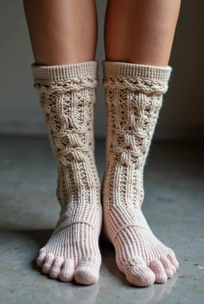 Masterpiece, 4K, beautiful design, absurdres,
kneesocks,knitted kneesocks, pink,woman standing up wearing knitted kneesocks, front view, white background, bedroom background,(((full body picture)))
<lora:Kneesocks_v1.1:0.8>