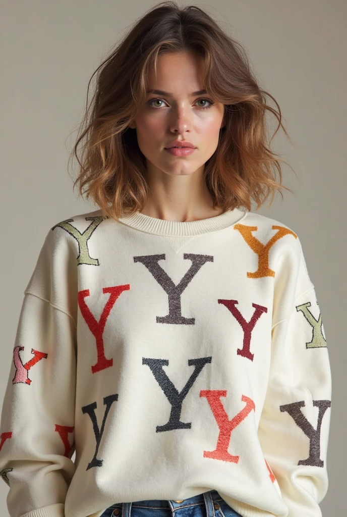 C'est moi plusieurs design d'un y pour une marque de vêtements sur un pull avec plusieurs images
Style ami Paris