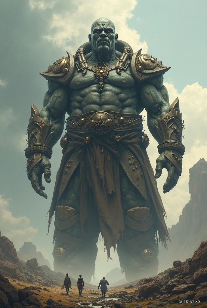 Sri lankan king and zombie titan man hybrid 