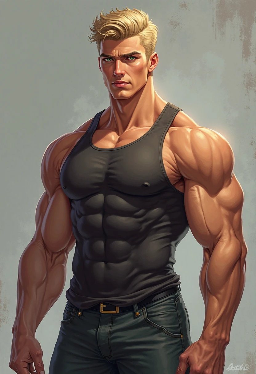 muscular boy