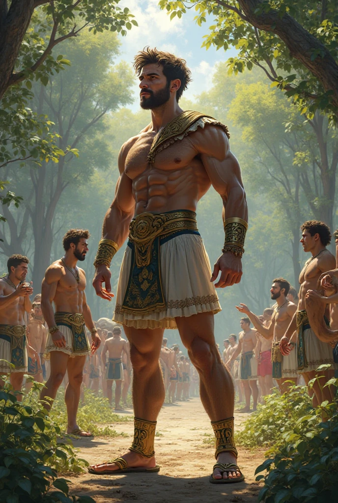 Finally, Theseus not only took revenge, but also found a new purpose in his life, surrounded by people who supported him. So, He turned his pain into a new strength to move forward.
