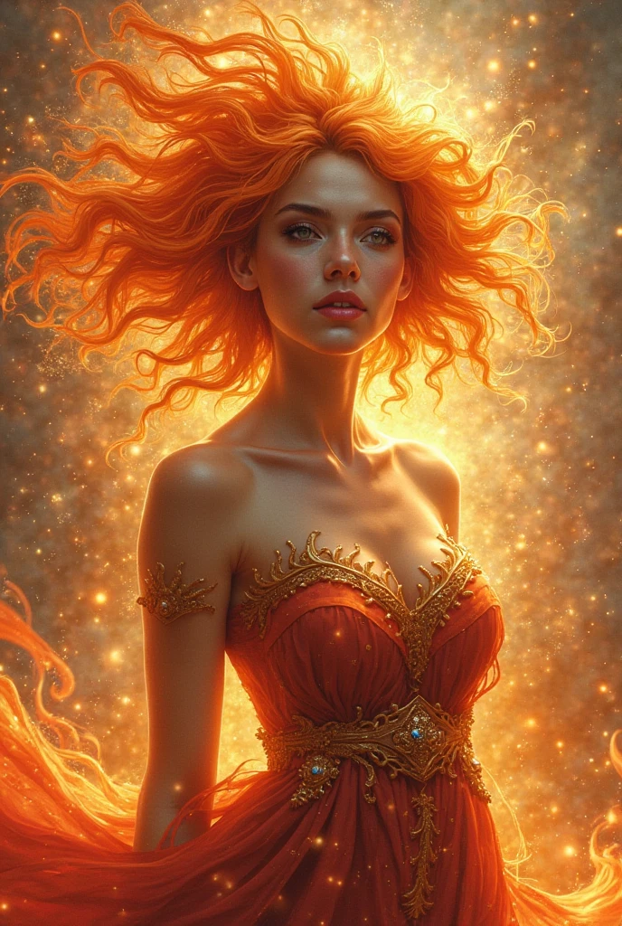 psychedelic, NSFW Horror, Beautiful Breasts, Nipples, Bloody, Scary, Spooky, Fantasy space, Multiple planets, Fantasy Galaxy, 1girl in, full body Esbian, Portrait, Beautiful, Rainbow Light, Magical, High quality, Neat face、nice nose,Nice mouth,sea of clouds、the morning sun、Red and yellow、Splash Art、Lightning,[(Art by Android Jones:1.2)]、ultra-detailliert、Beautifully Aesthetic、​masterpiece、top-quality、ighly detailed、Most Beautiful Form of Chaos、elegent、vivd colour、barroco、Complex pattern、dynamic ungle