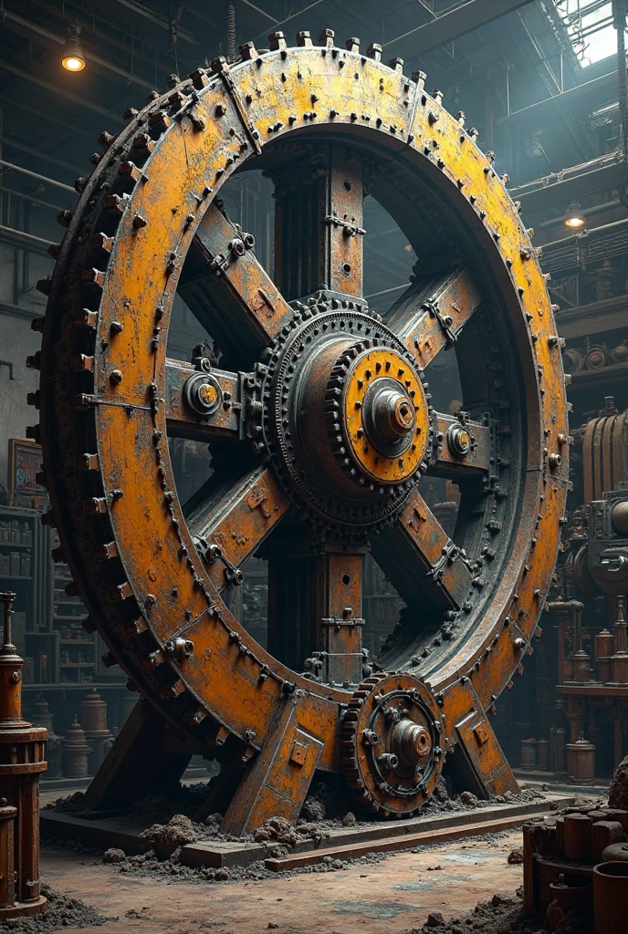 Where is the engine wheel - SeaArt AI