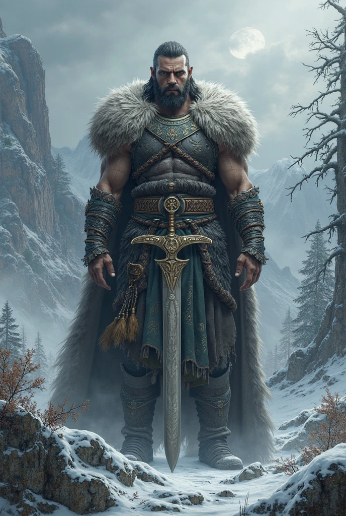 Draw me the most angry mongolian warrior in 11 century