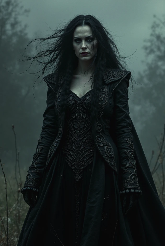 A terrifying woman